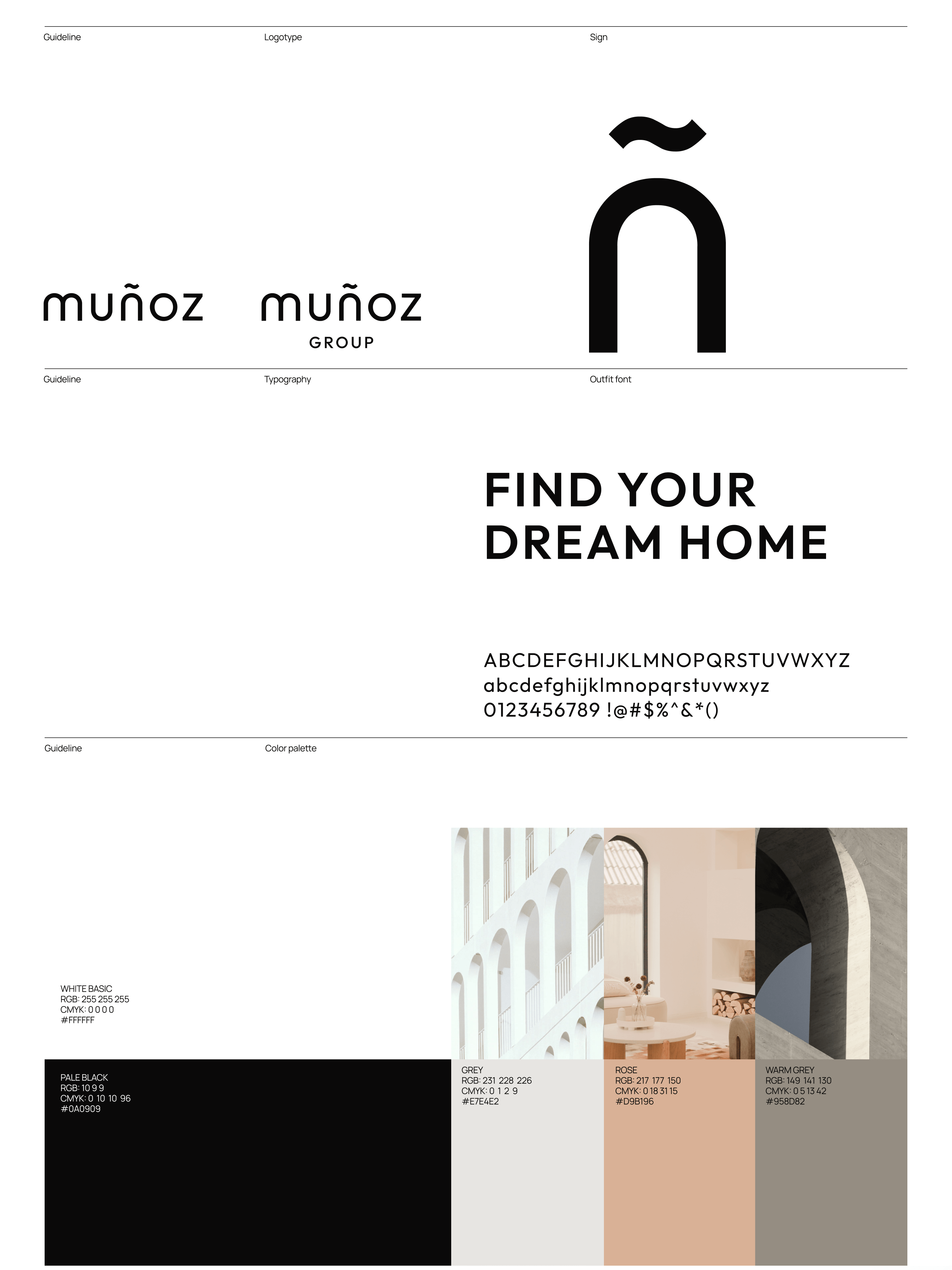 Real Estate Branding for Muñoz Group - Legacy Design Hub
